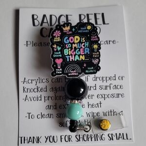 Hand Crafted Inspirational Basge Reel